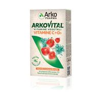 Arkopharma Arkovital - Vitamine C + D3 Integratore, 20 compresse effervescenti