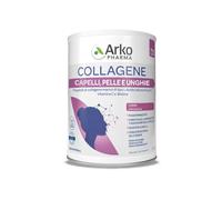 Arkopharma Collagene Capelli, Pelle e Unghie - Integratore Alimentare in Polvere, Collagene Marino con Acido Ialuronico, Vitamina C e Biotina - 1 Confezione da 260g