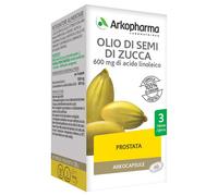 ARKOPHARMA Olio di Semi di Zucca 60 capsule - Integratore per la prostata