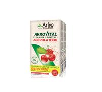 Arkopharma Arkovital - Acerola 1000 Vitamina C Naturale Family Pack, Rosso, 60 C