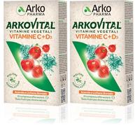 ARKOVITAL VITAMINE C+D3 20 cpr effervescenti (Confezione da 2)