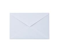 ARKRAFT buste per lettere colore bianco set 50 buste misura 18 x 12 cm (C6 50)