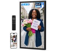 Arktronic 21,5 pollici FHD Extra Large Digital Picture Frame Touchscreen, WiFi grande cornice digitale foto, condivisione istantanea di foto / video tramite app ed e-mail per la mamma