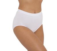 ArkXani Maxi Slip Donna Vita Alta Biancheria Intima Controllo Della Luce Traspirante Mutandine Signore Romance Lingerie Ragazze Full Brief Mutandine, bianco, S