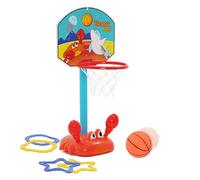 Arkyomi mini mossa canestro basket da camera bambini 65cm 3 in 1 canestro basket da muro Gioco del lancio degli anelli a cono per bambini con 2 basket