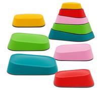 Arkyomi Pietre di bilanciamento per bambini, 5 pietre impilabili per bilanciare set,stepping stones per bambini,balance board