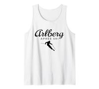 Arlberg Apres-Ski (Nero) Sciatori Canotta