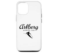 Arlberg Apres-Ski (Nero) Sciatori Custodia per iPhone 12/12 Pro
