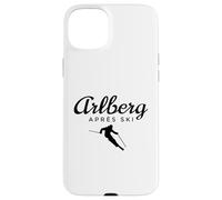 Arlberg Apres-Ski (Nero) Sciatori Custodia per iPhone 15 Plus
