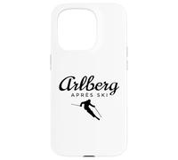 Arlberg Apres-Ski (Nero) Sciatori Custodia per iPhone 15 Pro