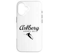 Arlberg Apres-Ski (Nero) Sciatori Custodia per iPhone 16