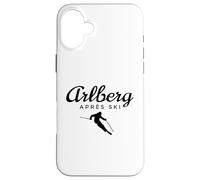 Arlberg Apres-Ski (Nero) Sciatori Custodia per iPhone 16 Plus