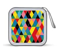 Arlecchino - Custodia porta CD portatile, capacità 40, organizer per DVD, per viaggi in auto, Stile:, Taglia unica