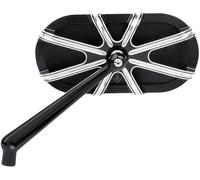 ARLEN NESS 13-160 MIRROR - 10 GAUGE FORGED LEFT BLACK SPECCHIO CAGED SERIES