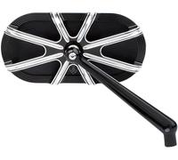 ARLEN NESS 13-162 MIRROR - 10 GAUGE FORGED RIGHT BLACK SPECCHIO CAGED SERIES