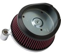 Arlen Ness Big Sucker Fase I Filtro Aria Kit per OEM Cover Cromo Piastra, 18-441