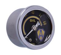 Arlen Ness, manometro dell'olio da 1-1/2". Giallo