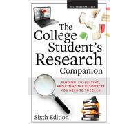 Arlene Rodda Quaratiello The College Student's Research Companion (Tascabile)