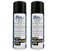 ARLI Attivatore spray acceleratore di polimerizzazione per colla istantanea, 2 bombolette spray da 200 ml, adatto per tutti i tipi di colla rapida a base di cianoacrilato, garantisce un'asciugatura