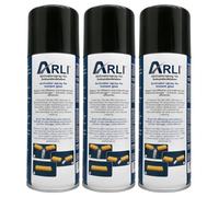 ARLI Attivatore spray acceleratore di polimerizzazione per colla istantanea, 3 bomboletta spray da 200 ml, adatto per tutti i tipi di colla rapida a base di cianoacrilato, garantisce un indurimento
