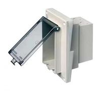 Arlington Inbox DBVR141C Scatola per dispositivi a basso profilo, in plastica, 22 cu-in, 1 banda