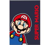 Super Mario Blu Pile Coperta 140cm(140cm)X 100cm (100cm)