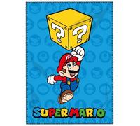 arlis Plaid in pile Mario in blu, 100 x 140 cm (Plaid Mario)