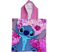 arlis Poncho da bagno con licenza con cappuccio, 50 x 100 cm, Poncho Stitch, 1-8