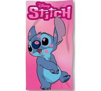 ARLIS Telo Mare Lilo e Stitch 70 x 140 cm (Rosa)