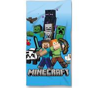 arlis Telo mare Minecraft o telo da bagno 70 x 140 cm (telo mare Minecraft)