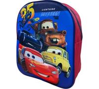 arlis Zaino Licenza 30 cm in 3D, 1 scomparto principale con cerniera, spallacci regolabili - Dimensioni: 30 x 26 x 10 cm, Cars, 30x25x10 cm