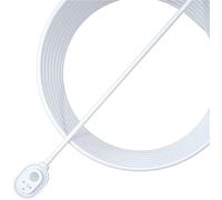 Arlo Caricabatterie Magnetico, 7,6 m, Resistente Alle Intemperie, Bianco, Compatibile Con Arlo Pro 3, Pro 4 (+XL), Pro 5, Ultra 2 (+XL), Floodlight, Go 2 - Accessorio Certificato Arlo, VMA5600C