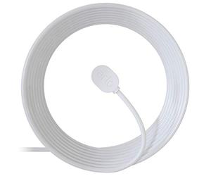 Arlo Cavo di ricarica per esterni, accessorio certificato Arlo - connettore resistente alle intemperie, funziona con fotocamere Arlo Pro 5S 2K, Pro 4, Pro 3, Ultra 2, Ultra, Floodlight e Go 2, bianco