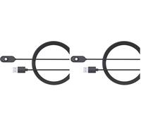 Arlo Cavo Magnetico, 2,4 m, Per Interni, Nero, Compatibile Con Pro 3, Pro 4 (+XL), Pro 5, Ultra 2 (+XL), Floodlight, Go 2 - Accessorio Certificato Arlo, VMA5001C (Confezione da 2)