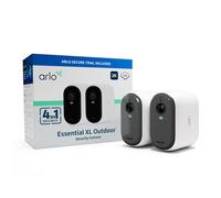 Arlo - Telecamera Sicurezza 4 In 1 Essential 2 Xl Cam 2k-bianco/nero Arlo