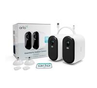 Arlo Essential HD XL Telecamera WiFi Esterno Senza Fili Telecamera WiFi Interno