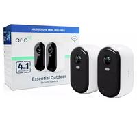 Arlo Telecamera sorveglianza Essential 2 – FHD, visione notturna, interno/esterno – Confezione da 2