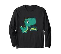 Arlo - Nome dei Bellissimi Ragazzi con Dinosauri Carino Maglia a Manica