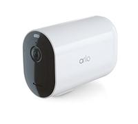 Arlo Pro 4 XL Telecamera Wi-Fi Esterno Senza Fili, 1 Anno Di Batteria, 2K HDR, 160° Visione Notturna Colori, Sirena, Rilevamento Movimento, Prova Arlo Secure Inclusa, 1 Telecamera, Bianca