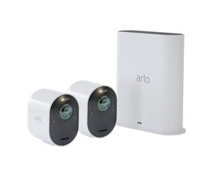 Arlo Ultra 2 Beveiligingscamera 4K Bianco Duo Pack VMS5240200EUS