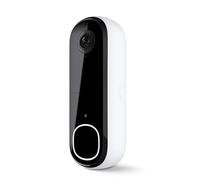 Arlo Videocitofono HD di seconda generazione, opzione wireless/cablata, audio a 2 vie, visione notturna, vista video dalla testa ai piedi, sirena integrata, streaming in diretta, notifiche in tempo