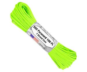 ARM 550 PARACORD 100' Verde Neon S18-VERDE NEON