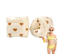 Arm Floatiesed - Learn to Swim Soft Toddlered Arm Bands for Water Confidence | Inflatable Pool Swim Rings, Lightweight PVC Safety Accessories for Beach Backyard Swimming Practice