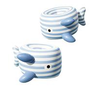 Arm Floats - 2 Pieces Fish Shape Leak-Proof Inflatable Rings