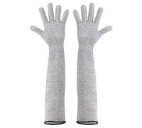 Arm Protection Sleeves - Cut Resistant Arm Sleeves For Safety, Lightweight Protective Gear | levels 5 Protection Stretchable Cut Proof Sleeves, Perfect For Kitchen, Workshop, And Outdoor Activitie