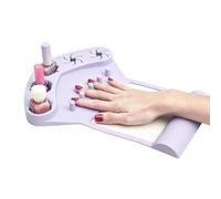 Arm Rest Nails, Silicone Spacer Utility, Fingernail Practice Cushion, Compact Salon Accessory, 25 x 10 cm, for Art Design Painting Decoration Pedicure Home Table Household Setup