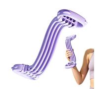 Arm Stretch Resistance Bands - Esercise Training Rope for Musle Conditioning | Elastic Latex Material with Comfortable Grip Handles, Fitness Accessory for Shoulder Forearm Back Pilates, 15x1 2 cm