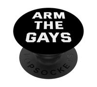 Arma il Gay Pride Queers LGBTQ+ PopSockets PopGrip Adesivo