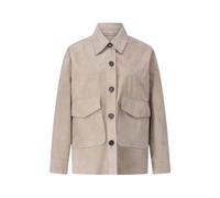 Arma - Overshirt in camoscio grigio taupe - - Jackets - Donna - Grigio - L