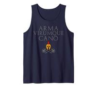 Arma Virumque Cano Virgilio Eneide T-Shirt Canotta